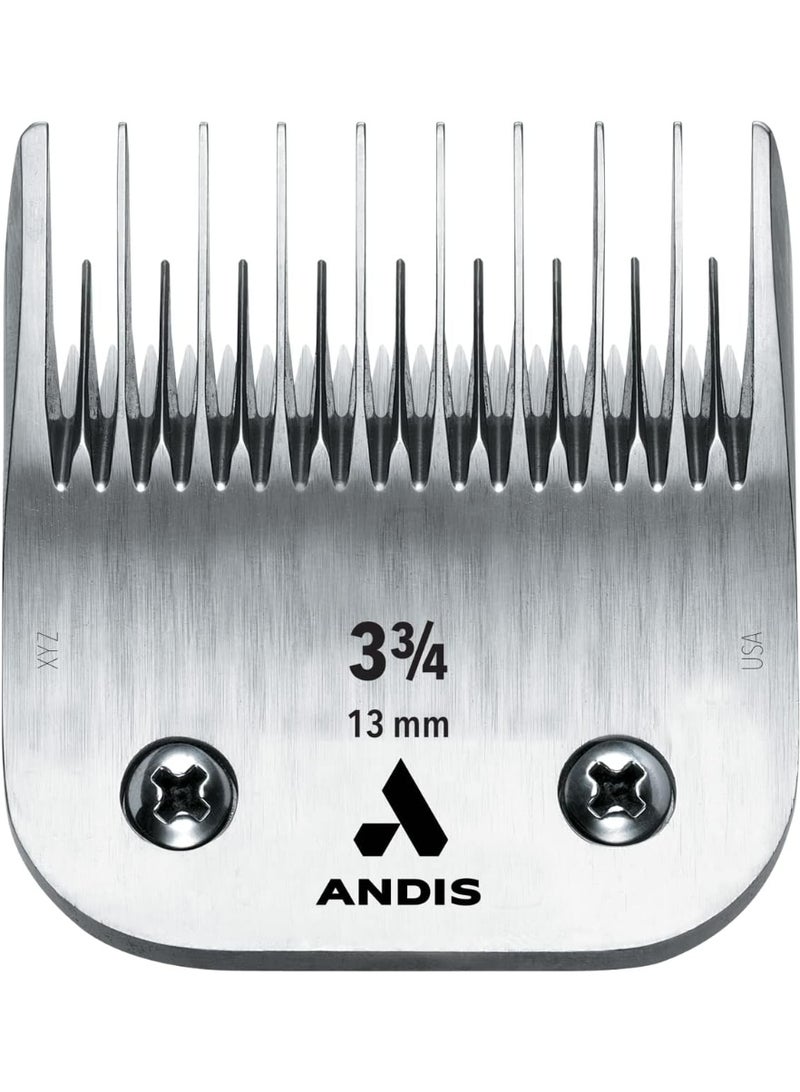 Andis Carbon-Infused Steel UltraEdge Dog Clipper Blade, Size-3-3/4-Inch Skip Tooth, 1/2-Inch Cut Length From Varmacy - Image 1